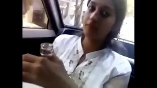 Desi teenage fucked off out of one's mind dad wide motor vehicle