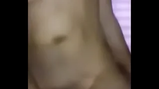 Asian couple having joy